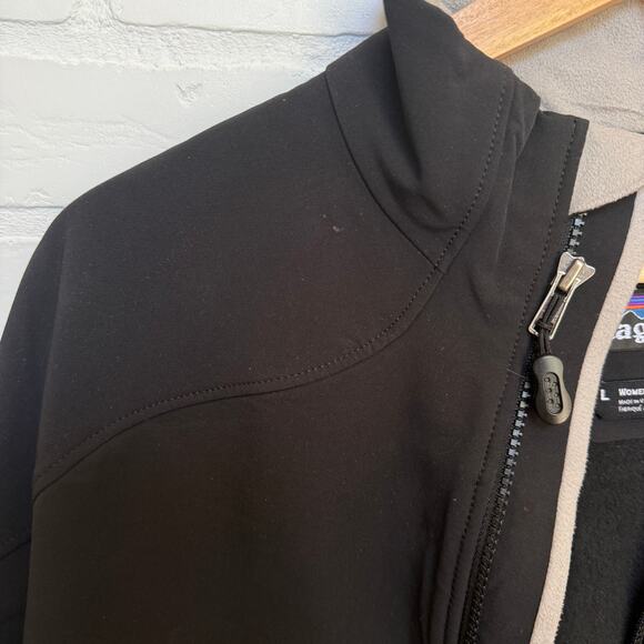 Vintage Patagonia Women's Full Zip Up Soft Shell Jacket Bailey's Promo -sz L - Picture 6 of 10